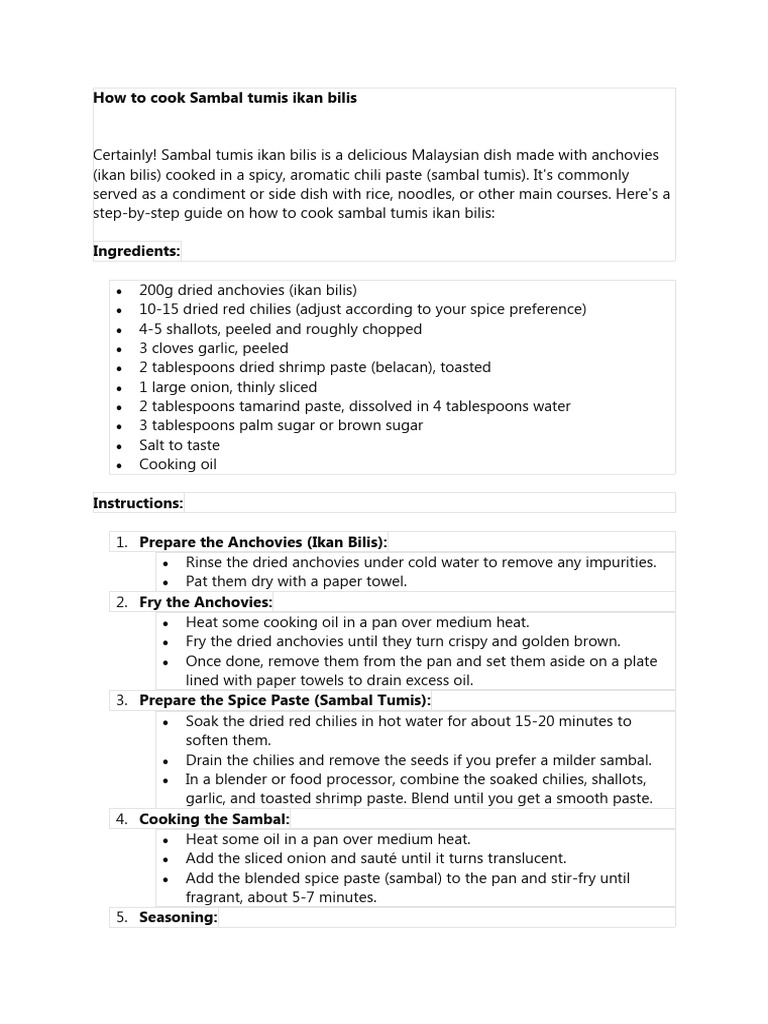 Proses penggorengan dan pengulenan bahan sambal tumis