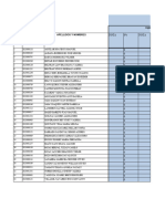 Planillas de Notas Grado 6to