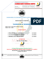 Updated MIcro Project Report Format