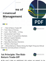 Ten Axioms of Financial Management