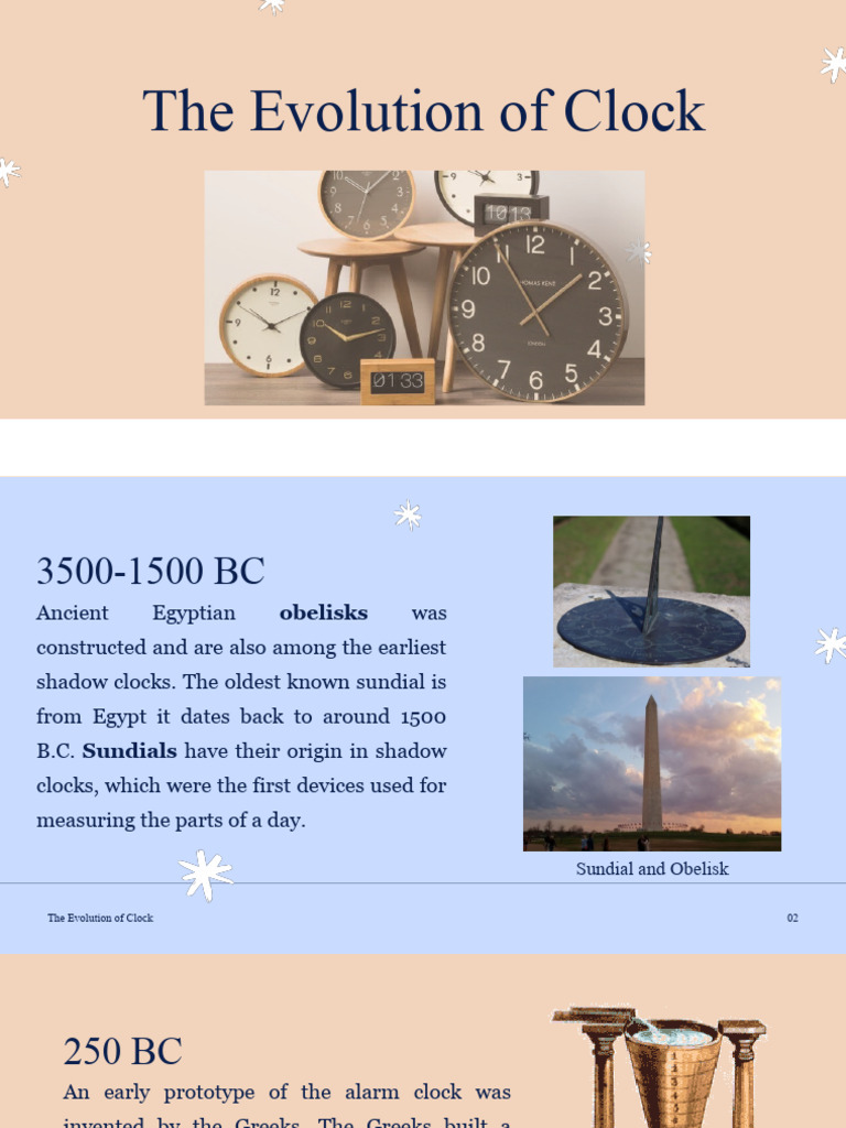 Evolution of Clock PDF Clock Watch