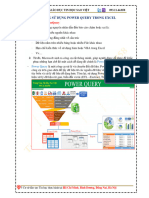 Chuyên đề đào tạo PowerQuery