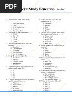 100 Computer Mock Test by PSE Odisha