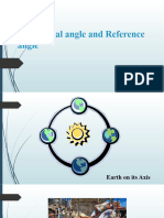 Coterminal Angle and Reference Angle