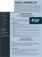 Curriculum Vitae Paulo Sagubo