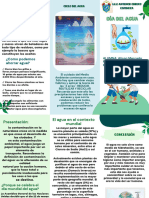 Folleto Informativo Autismo Juvenil Azul