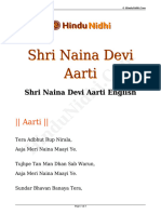 Shri Naina Devi Aarti English 167