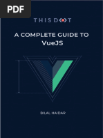 A Complete Guide To VueJS by This Dot Authored by Bilal Haidar