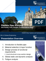 MSC in Subsea Engineering - Flexible Pipe Analysis Lecture JP 2023