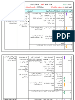 مخطط الوحدات 1-2-3 رياضيات سنة رابعة