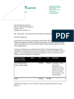 Fund Transfer Approval Letter Example