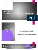 CHAPTER 2 - Marketing Environment (2)