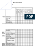 Ficha de evaluación diagnóstica