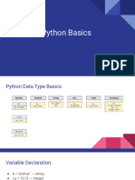 Week 1 - Python Basics (Original)