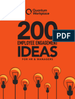 200 Employee Engagement Ideas For HR and Managers