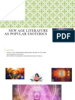Лекція 11. New Age Literature as Popular Esoterics