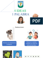 Actividades Cuarentena - 4 Ideas 1 Palabra