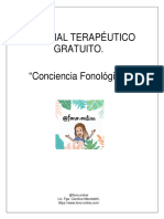 Material Terapéutico - Conciencia Fonologica @fono - Online