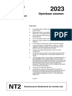 2023 Lezen II Openbaar Examen Tekst - en Opgavenboekje (Papier)