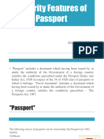 Passport Features