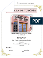 Carpeta de Tutoría 2023