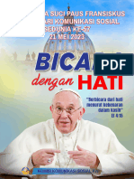 Tata Perayaan Ekaristi dan Pesan Paus Hari Komunikasi Sosial Sedunia ke 57 tahun 2023