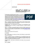 Lei #3.416 de 2000 - Trabalho Do Preso