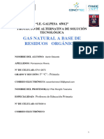 Proyecto Gas natural-Primaria