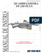 Manual Esquadrejadeira FF 330 PLUS Port 01 0001 A 9999