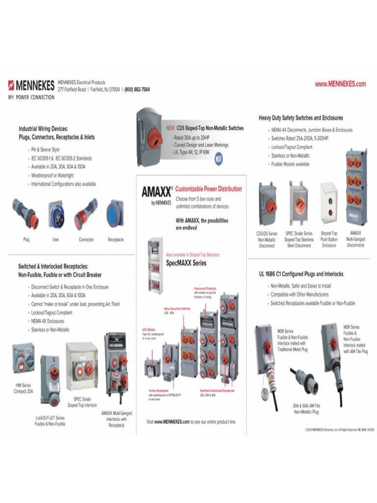 MENNEKES Line Card New | PDF