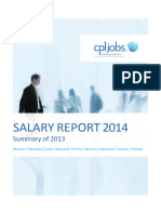 CPL Jobs - Salary Report 2014 - Summary of 2013