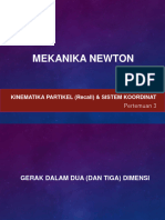 Mekanika Newton Pertemuan 3 4 2023