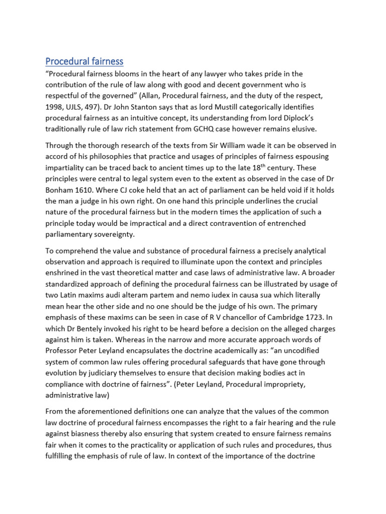 administrative-procedural-fairness-pdf-equity-law-common-law