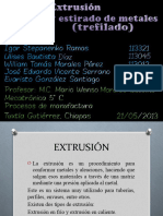 Extrusion y Estirado de Metales