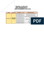 Jadwal Khusus 10 Juli 2023