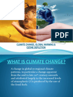Climate Change, Global Warming & Ozone Depletion