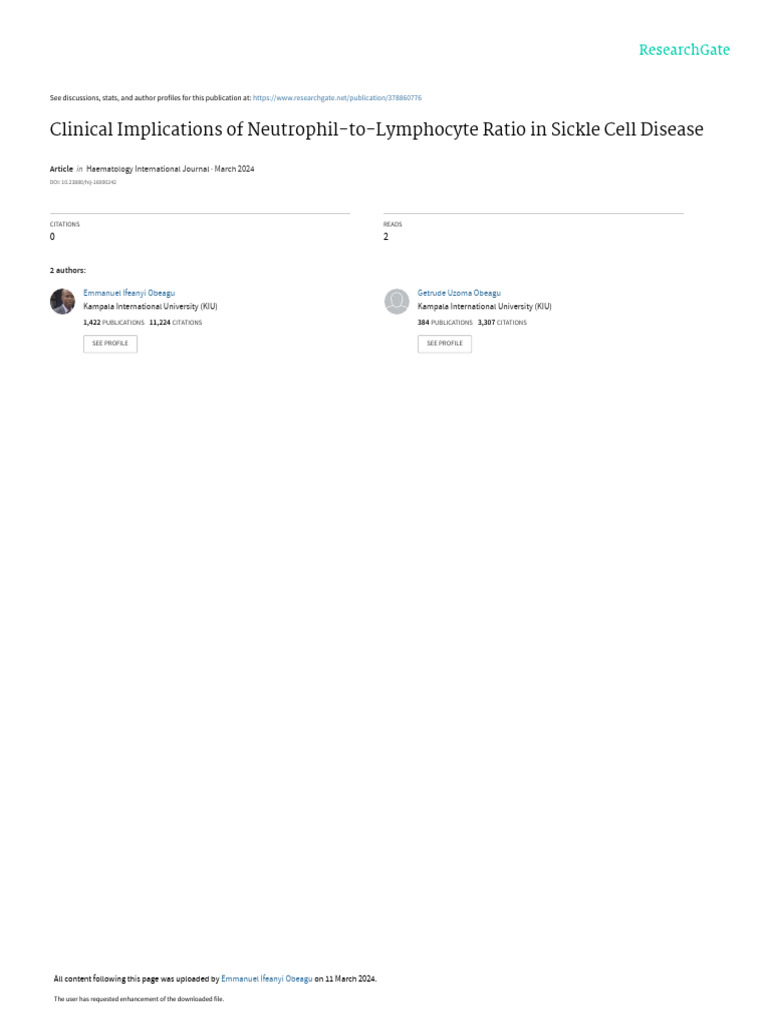 clinical-implications-of-neutrophil-to-lymphocyte-ratio-in-sickle-cell