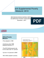 Poverty Measures 2010 Data: Slides