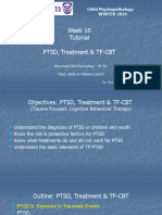 WK 10 PTSD & TF-CBT Child Psychpath 2024 Tutorial Handouts