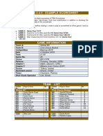 Games 2, 3, 4 and 5 - Play by Play