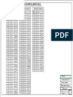 Bending Schedule (5Th Floor Slab Details)