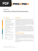 Proxmox VE 7.3 Datasheet