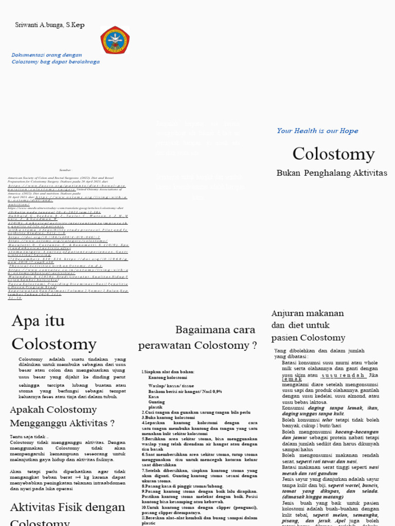 Leaflet Colostomy | PDF