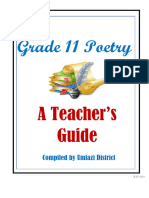Grade 11 Poetry Guidelines