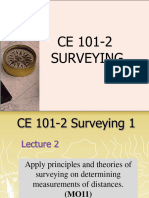 CE 101-2 - MO11 Lecture 2 - Surveying Measurements 2nd term 2022-23