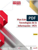 Plan Estratégico de Tecnologías de La Información - PETI