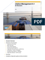 SAP Transportation Management 8.1 LCL Ocean Freight Scenario. Reiner Jabbar IBU Transportation & Logistics January 2012