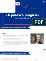 «A palavra mágica», Vergílio Ferreira