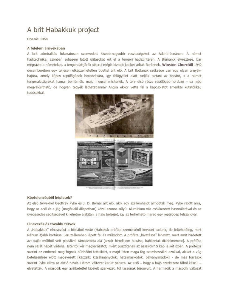 A Brit Habakkuk Project | PDF