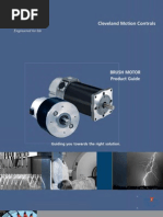 CMC Brush Servo Motor 2011 Catalog